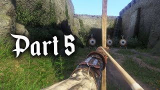 Kingdom Come Deliverance Gameplay Walkthrough Part 5  COMBAT amp ARCHERY TRAINING Full Game [upl. by Nnaira]