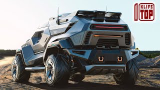 Armored Vehicles  10 Incredibly Luxury Armored Vehicles in the World [upl. by Anahsal]