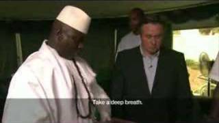 Meet the President  Yahya Jammeh  14 May 07  Part 1 [upl. by Anyk850]