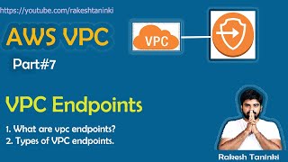 AWS VPC Endpoints  AWS Networking  Part7  Priavte Link  In Telugu  Rakesh Taninki [upl. by Wendi]