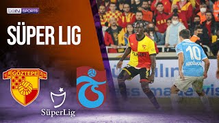 Göztepe vs Trabzonspor  SÜPER LIG HIGHLIGHTS  10232021  beIN SPORTS USA [upl. by Madelin]