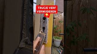 Trucje verf verwijderen [upl. by Binetta]