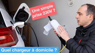 LE chargeur idéal pour sa voiture électrique  GreenUp borne simple prise [upl. by Hart678]