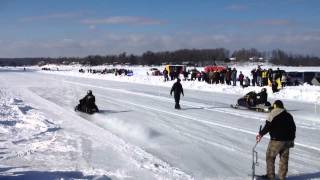 Madoc ice drags fast sleds [upl. by Mohandis]