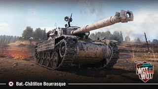 BatChâtillon Bourrasque в World of Tanks Console wot wottakwot [upl. by Cartwell258]