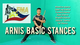 Arnis Basic Stances [upl. by Rianon]