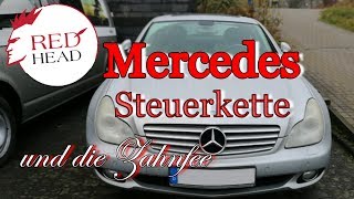 Mercedes CLS 350 V6 Rasselnde Steuerkette amp Abhilfeanleitung  Redhead [upl. by Livvy]