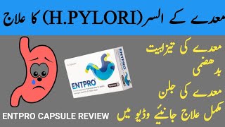 Entpro capsules uses in Urdu  hpylori treatment  entpro capsules dosage  entpro capsules [upl. by Therron]