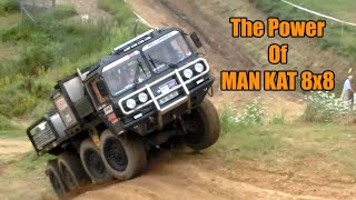 The Power of MAN KAT A1 8x8 Old Trucks German Military [upl. by Treblih815]