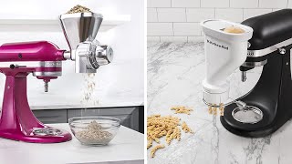 Top 5 Best KitchenAid Mixer Attachments [upl. by Ecnesse917]