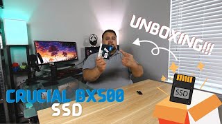 Crucial BX500 Unboxing and Review [upl. by Einal39]