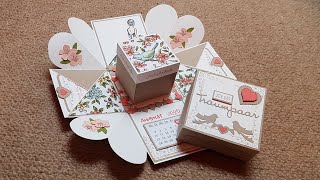 Explosionsbox mit Stampin UP [upl. by Smailliw]