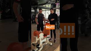 WOMENS exercise equipment is USED by men gym meme sports gymhumor [upl. by Hurd603]