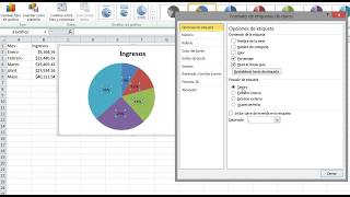 Cómo hacer un gráfico de pastel en Excel [upl. by Eznyl154]