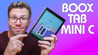 Boox Tab Mini C Initial Impressions [upl. by Malia]