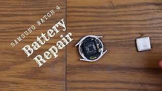 Samsung Galaxy Watch 4 Battery Replacement Tutorial  DIY Repair Guide [upl. by Ohcamac587]