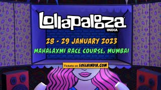 Lollapalooza India 2023  Lineup Video [upl. by Ennair764]