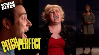 A capella Auditions  Pitch Perfect 2012  Screen Bites [upl. by Jennette]