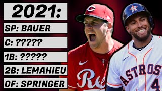 Ranking BEST Free Agent at EVERY POSITION MLB 2021 [upl. by Erinna590]