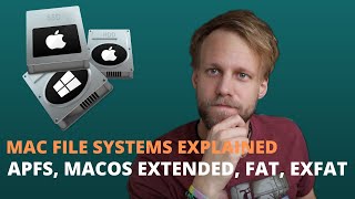 File System Explained APFS MacOS Extended FAT exFAT and More [upl. by Nnylarac880]