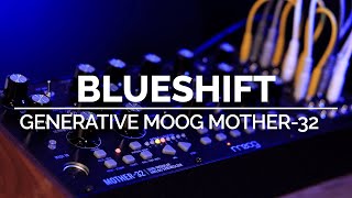 Blueshift  Generative Ambient Moog Mother32 [upl. by Llereg522]