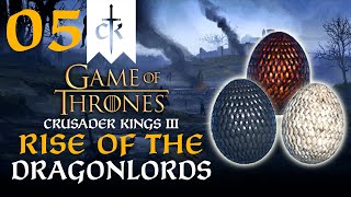 A GIFT OF DRAGON EGGS Crusader Kings 3  A Game of Thrones Mod  House Scalemane 5 [upl. by Suixela]