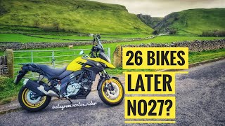 Suzuki VStrom 650 TOP SPEED ACCELERATION BRAKING amp SOUND [upl. by Nylzzaj]