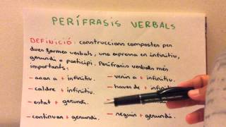 Les perífrasis verbals [upl. by Shreve]