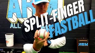 How to Grip amp Throw A SplitFinger Fastball [upl. by Branscum]