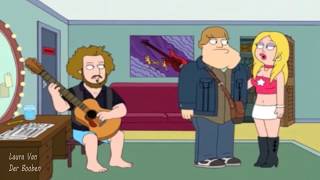 American Dad  Francine Brings Stan Backstage [upl. by Ahsenauq]