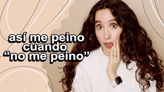 así peino mis rizos cuando no me peino 🤭 [upl. by Ursel]