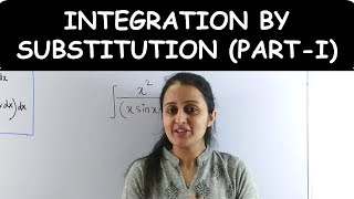 INTEGRATION BY SUBSTITUTION FOR TRIGONOMETRIC FUNCTIONS INTEGRATION CLASS XII 12th [upl. by Nahtanoj]