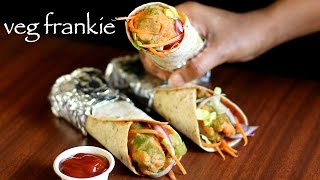 veg frankie recipe  veg kathi roll recipe  veg frankie roll recipe [upl. by Morey475]