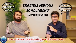 ERASMUS MUNDUS SCHOLARSHIP Complete Guide How to apply Eligibility Benefits and More  ENG SUBS [upl. by Thgiwed326]