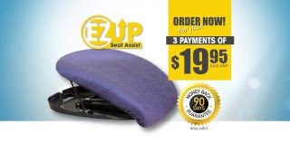 The Official EZUP Seat Assist Commercial  As Seen on TV [upl. by Julita235]