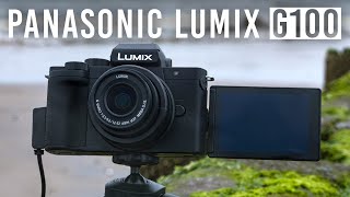 Panasonic LUMIX G100 The Mirrorless Camera Made for Vloggers  First Look [upl. by Aknayirp]