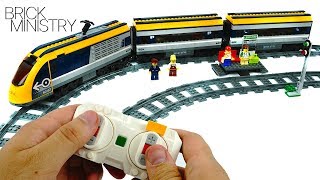 LEGO 60197 CITY ● Passenger Train Speed Build Review [upl. by Wait101]