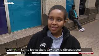 Some job seekers say they are discouraged [upl. by Umont713]