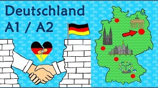 Deutsch A1  A2 Deutschland  Geographie amp Kultur  Learn German Geography amp Culture in Germany [upl. by Rawlinson528]