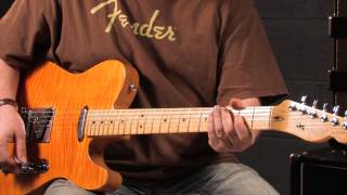 Fender Pawn Shop Special Excelsior and Select Carved Maple Top Telecaster demo [upl. by Gipsy]