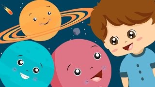 The Planet Song  Nursery Rhyme With Lyrics  Solar System Song For Children [upl. by Bresee]