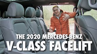 2020 MercedesBenz VClass midlife facelift review [upl. by Carlee]