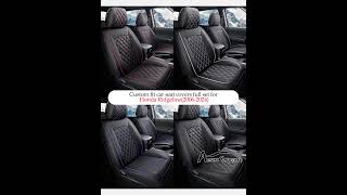 Custom Fit Car Seat Covers Full Set for Honda Ridgeline20062024 [upl. by Hildebrandt]