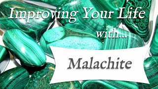 MALACHITE 💎 TOP 4 Crystal Wisdom Benefits of Malachite Crystal  Stone of Transformation [upl. by Manbahs]