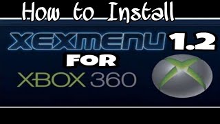 How to install xex menu 12 in your xbox Rghjtag [upl. by Engleman797]