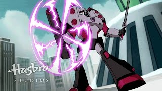 Transformers Animated  The Strength of Megatron  Transformers Official [upl. by Attey202]