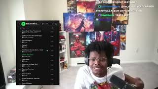 ImDontai Reacts To DrakeIDGAF feat Yeat [upl. by Irb]