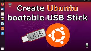 How to create Ubuntu bootable USB stick [upl. by Ellehsal]