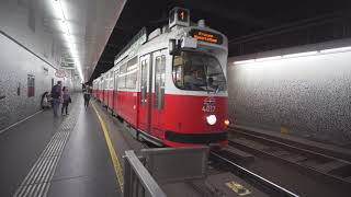 Austria Vienna tram ride from Windtenstraße to Kliebergasse [upl. by Suiram422]