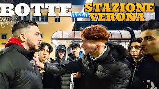 Botte e Prepotenza alla Stazione di Verona tra Maranza [upl. by Jacobo]